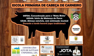 Matança do Porco  
 31 de janeiro 
 Escola Primária de Cabeça de Carneiro 

 ins…