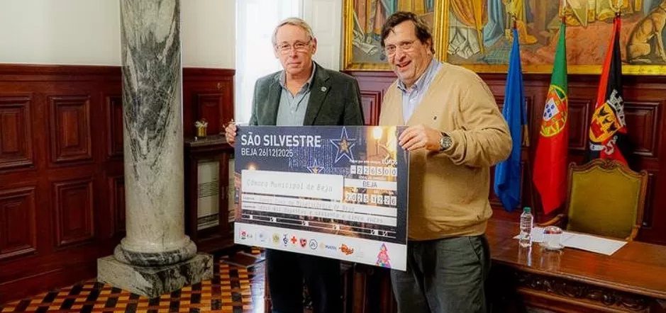 Solidariedade em Beja: Recorde de passadas na São Silvestre rende mais de 2.200 euros à Misericórdia