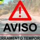 Derrocada em Belver obriga a corte de trânsito entre a vila e a Torre Cimeira