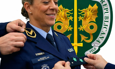 Primeira militar da GNR promovida a Brigadeiro-General