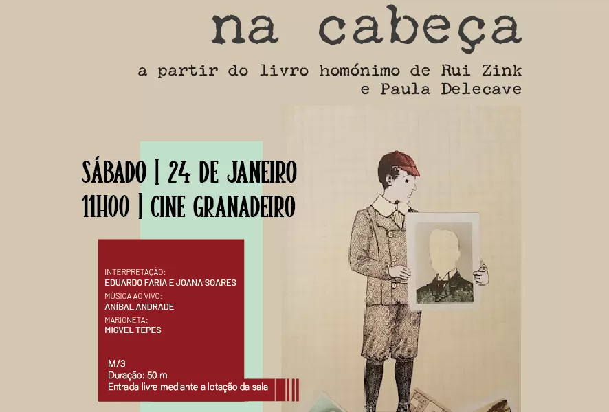 Um neto à procura da cura para o avô: espetáculo sobre o esquecimento chega ao Cine Granadeiro
