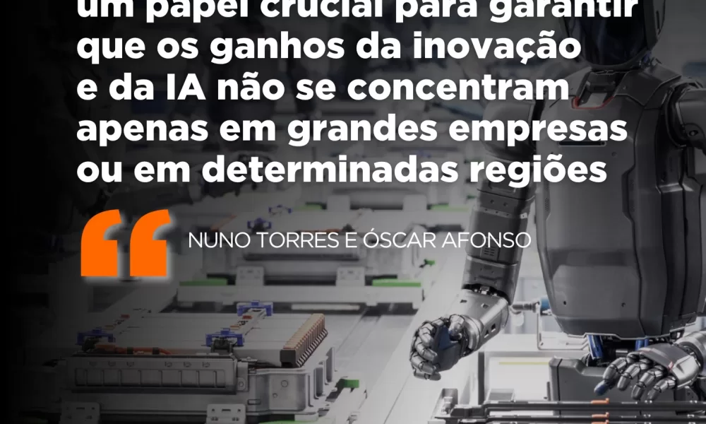A Inteligência Artificial (IA) está a transformar a economia: tem acelerado o pa…