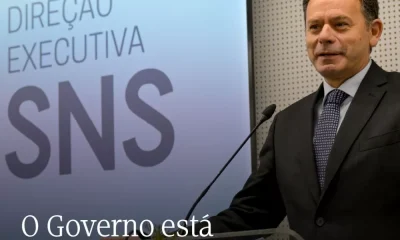 A discursar no Porto, na inauguração da sede da Direção Executiva do Serviço Nac…