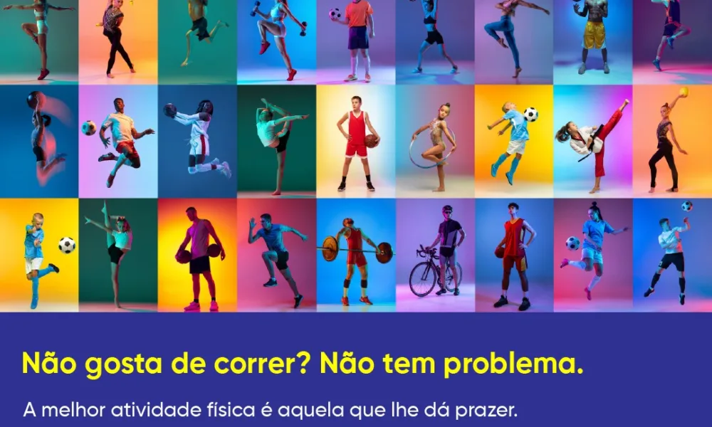 A melhor atividade física é aquela que lhe dá prazer. 
Não gosta de correr? Expl…