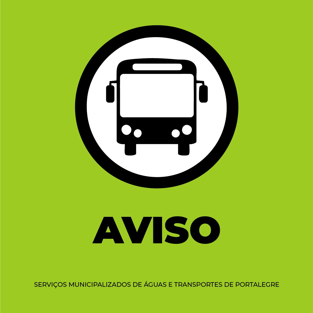 Dia 12 de janeiro – SMAT Supressão provisória de paragens devido a corte de trânsito na Rua