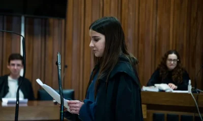 Alunos de Celorico de Basto simulam julgamento de violência doméstica em tribunal real