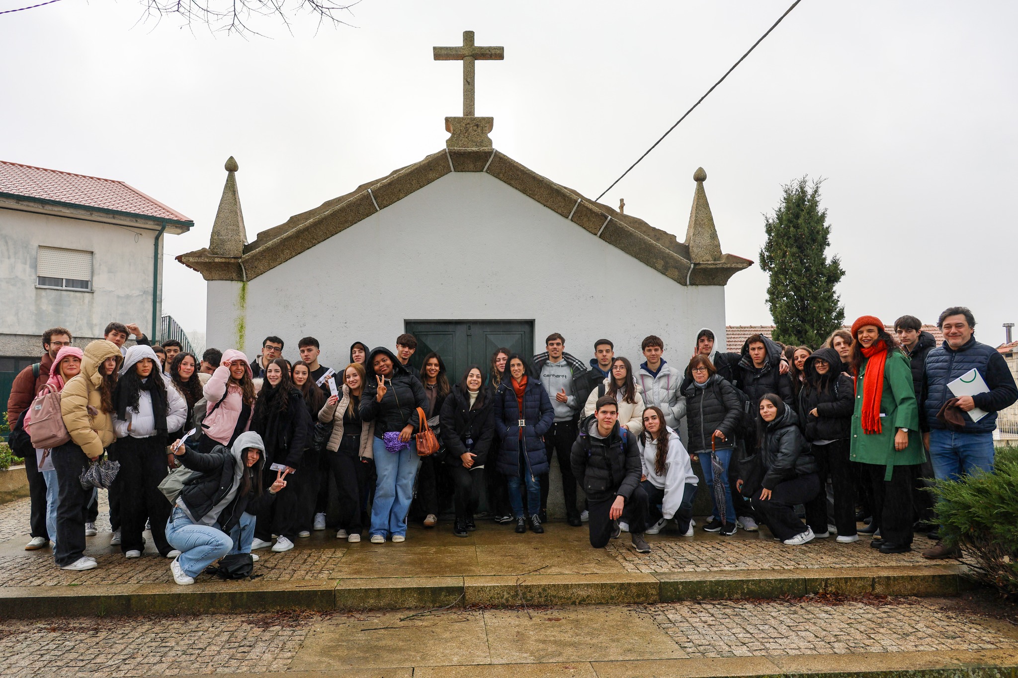 Alunos de Penafiel visitam aldeia de Almofrela em projeto transfronteiriço de desenvolvimento rural