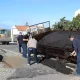Aplicação de betuminoso no Parque da Santinha 

Em Alcáçovas, o Município aplico…