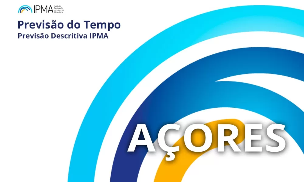 Arquipélago dos Açores
Previsão para 3ª feira, 13.janeiro.2026

GRUPO OCIDENTAL
…