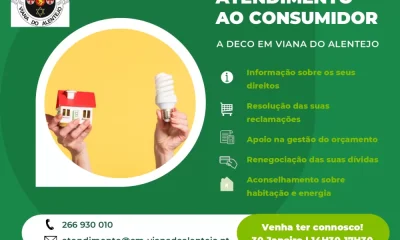 Atendimento DECO  – 30 de janeiro

Instalações do Balcão do Municipal 

Horário:…