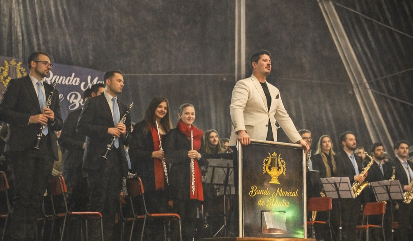 Banda Marcial de Bairros apresenta concerto de Ano Novo em Castelo de Paiva