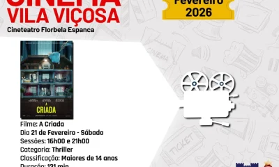 CINEMA 2025 | MÊS DE FEVEREIRO | BILHETES JÁ À VENDA
 Filme em Exibição A Criad…