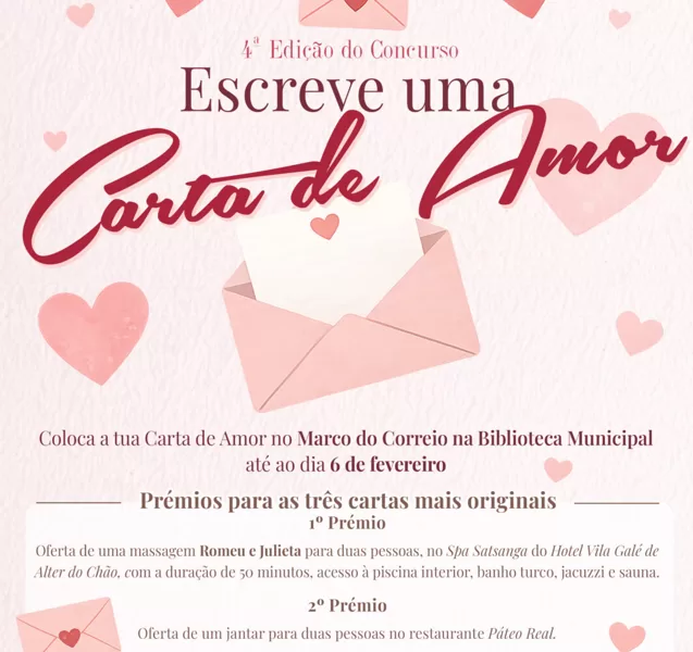 Alter do Chão desafia apaixonados a recuperar a tradição das cartas de amor