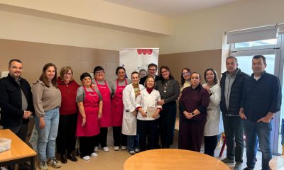 Chef Justa Nobre forma equipas de cozinha no Centro Escolar de Resende para melhorar refeições