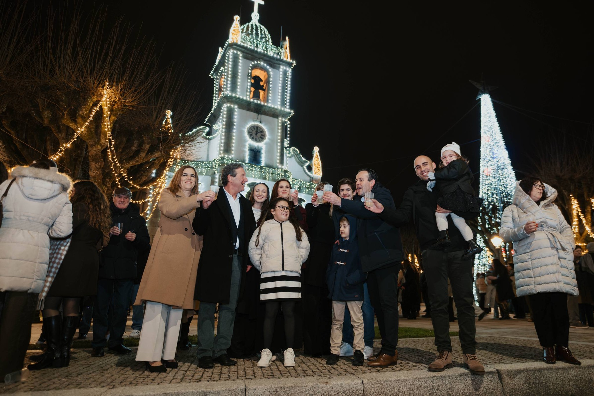 Cinfães recebeu 2026 com celebração no Jardim Serpa Pinto