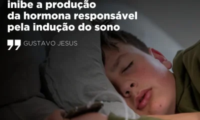 Como é que os ecrãs afetam a forma como dormimos?  

«A utilização imoderada da …
