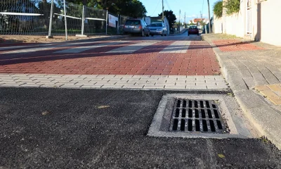 Execução de lombas redutoras de velocidade