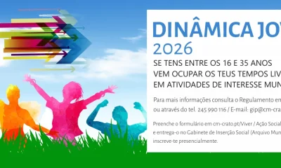 Município do Crato lança programa de ocupação de tempos livres para jovens