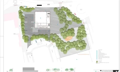 Construção da envolvente do Auditório Municipal de Azeitão