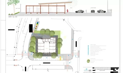 Construção da envolvente do novo Mercado de Brejos de Azeitão