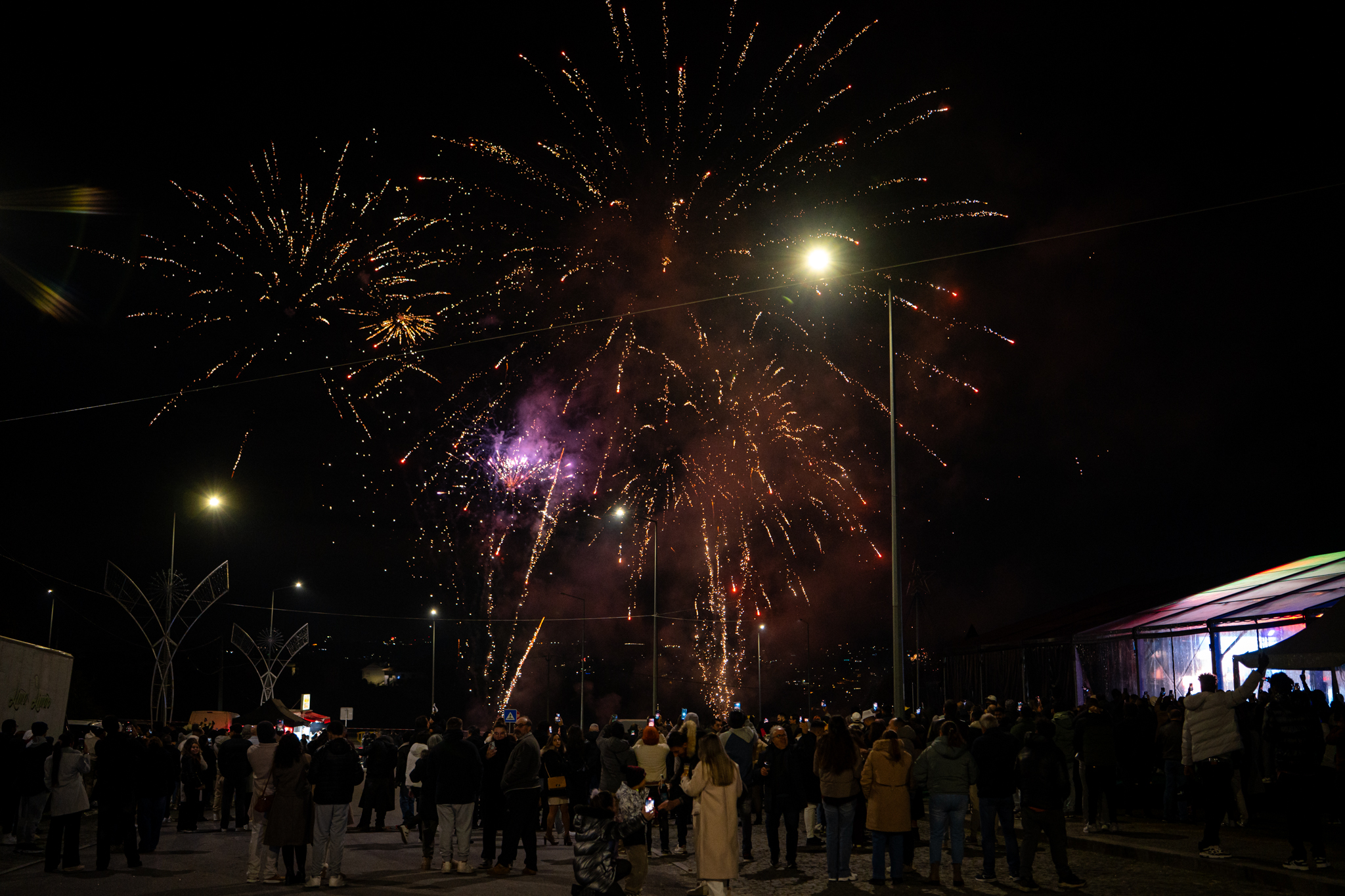 Felgueiras celebrou a chegada de 2026 com música e animação nas Portas da Cidade