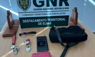 GNR recupera artigos furtados em estabelecimento comercial em Campo Maior