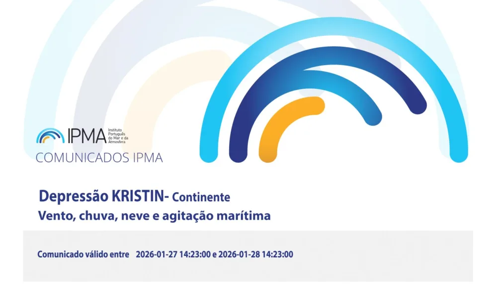 Informação especial
 
Comunicado válido entre 2026-01-27 14:23:00 e 2026-01-28 1…