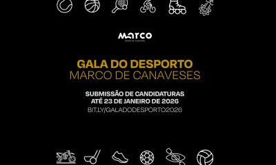 Marco de Canaveses recebe candidaturas para Gala do Desporto 2026 até 23 de janeiro