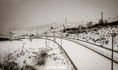 Município de Amarante partilha imagens da neve que transformou a Serra do Marão