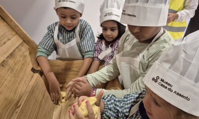 Museu Casa do Assento em Felgueiras ensina famílias a fazer pão tradicional