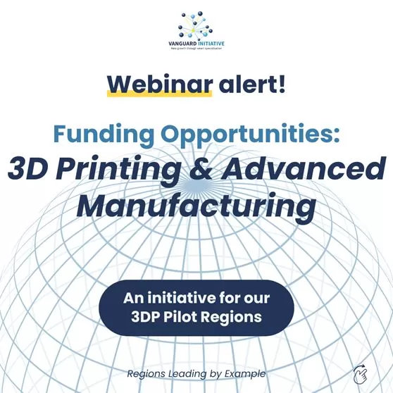 No próximo dia 22 de janeiro, decorre o Webinar “Funding Opportunities: 3D Print…