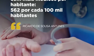 Nos recursos humanos da saúde, Portugal apresenta uma situação paradoxal, mas tí…