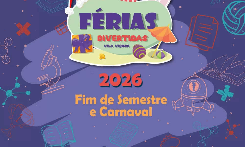 PROGRAMA FÉRIAS DIVERTIDAS – FIM DE SEMESTRE E CARNAVAL 2026 
Inscrições de 5 a …