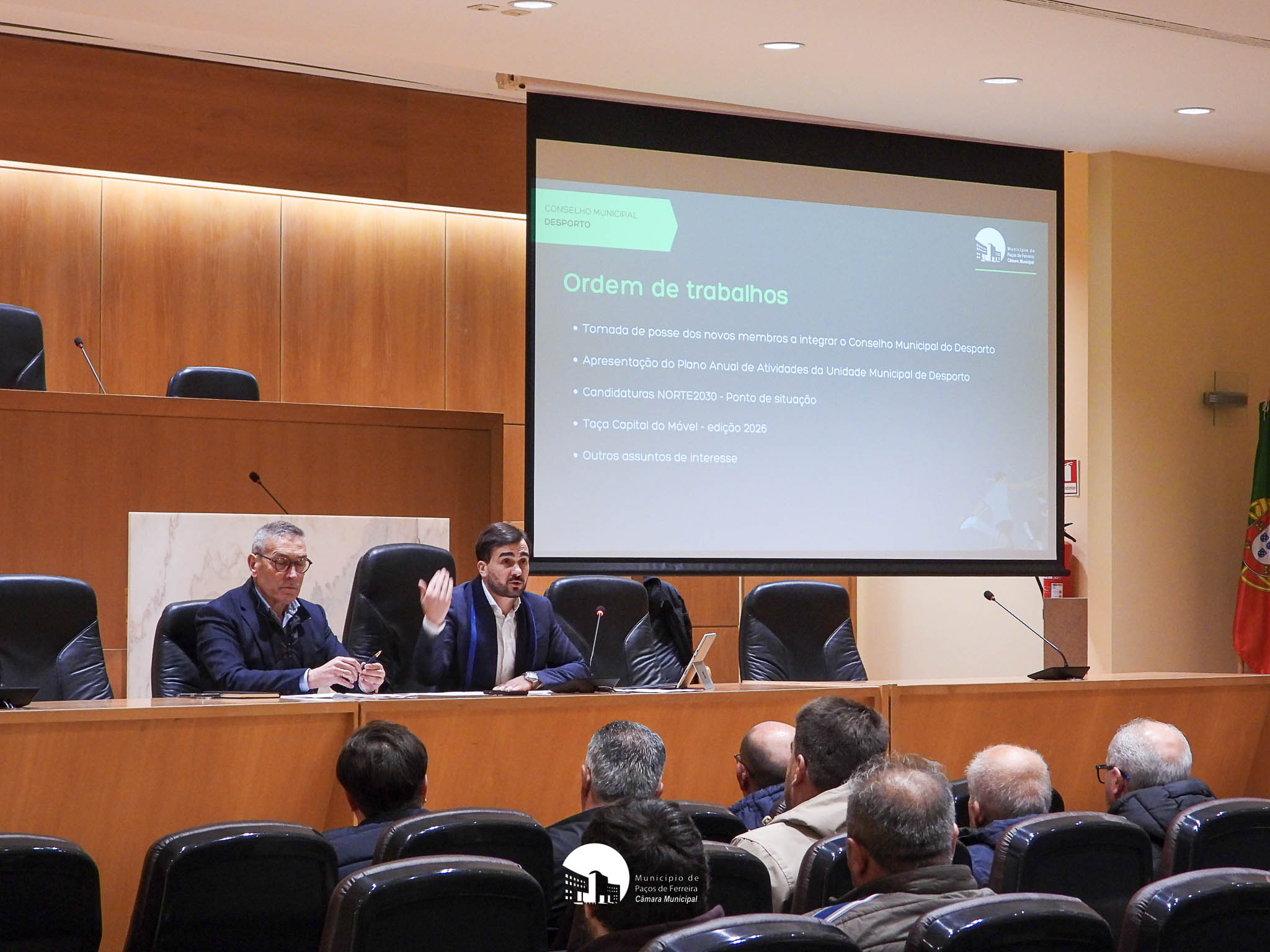 Paços de Ferreira instala Conselho Municipal do Desporto para o quadriénio 2025-2029