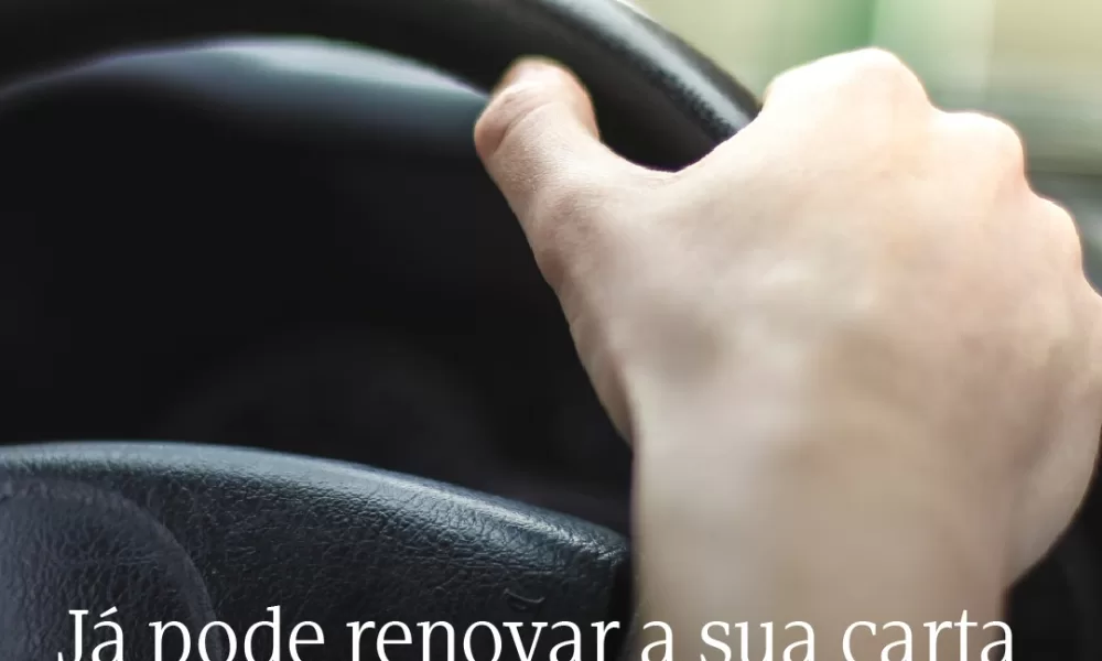 Para renovar a Carta de Condução já não precisa de ir a uma loja física. Faça t…