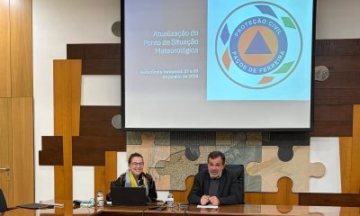 Proteção Civil de Paços de Ferreira ativa medidas de prevenção face à depressão Ingrid