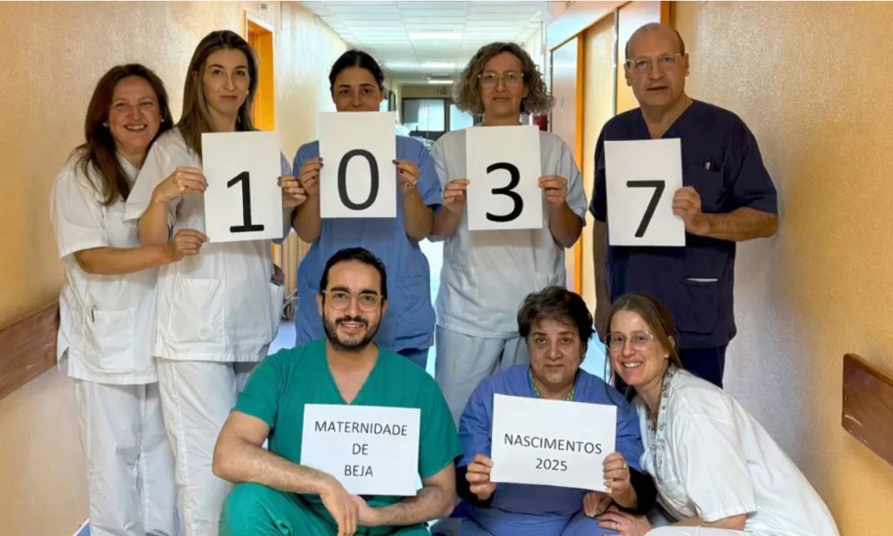 Maternidade de Beja mantém tendência de crescimento e supera os 1.000 nascimentos em 2025