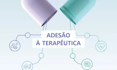 Sabia que… a adesão ao tratamento está associada a uma redução de 21% no risco …