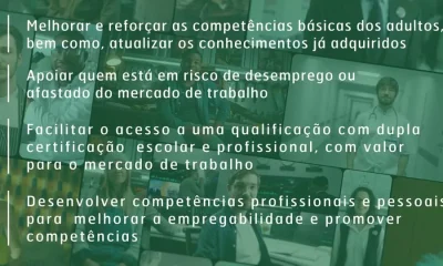 Um projeto, várias oportunidades. Veja o vídeo.

 Com o apoio do ALGARVE 2030 e …