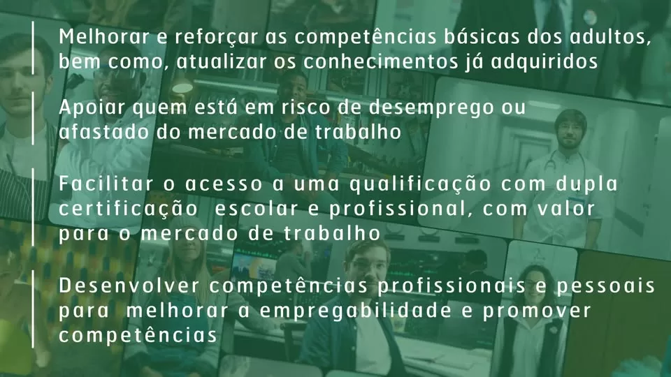 Um projeto, várias oportunidades. Veja o vídeo.

 Com o apoio do ALGARVE 2030 e …