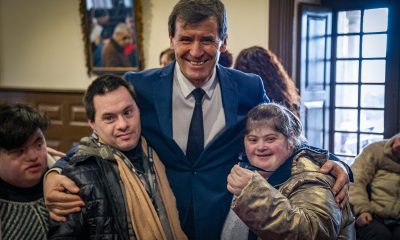 Utentes do CACI cantaram Janeiras na Câmara Municipal de Celorico de Basto