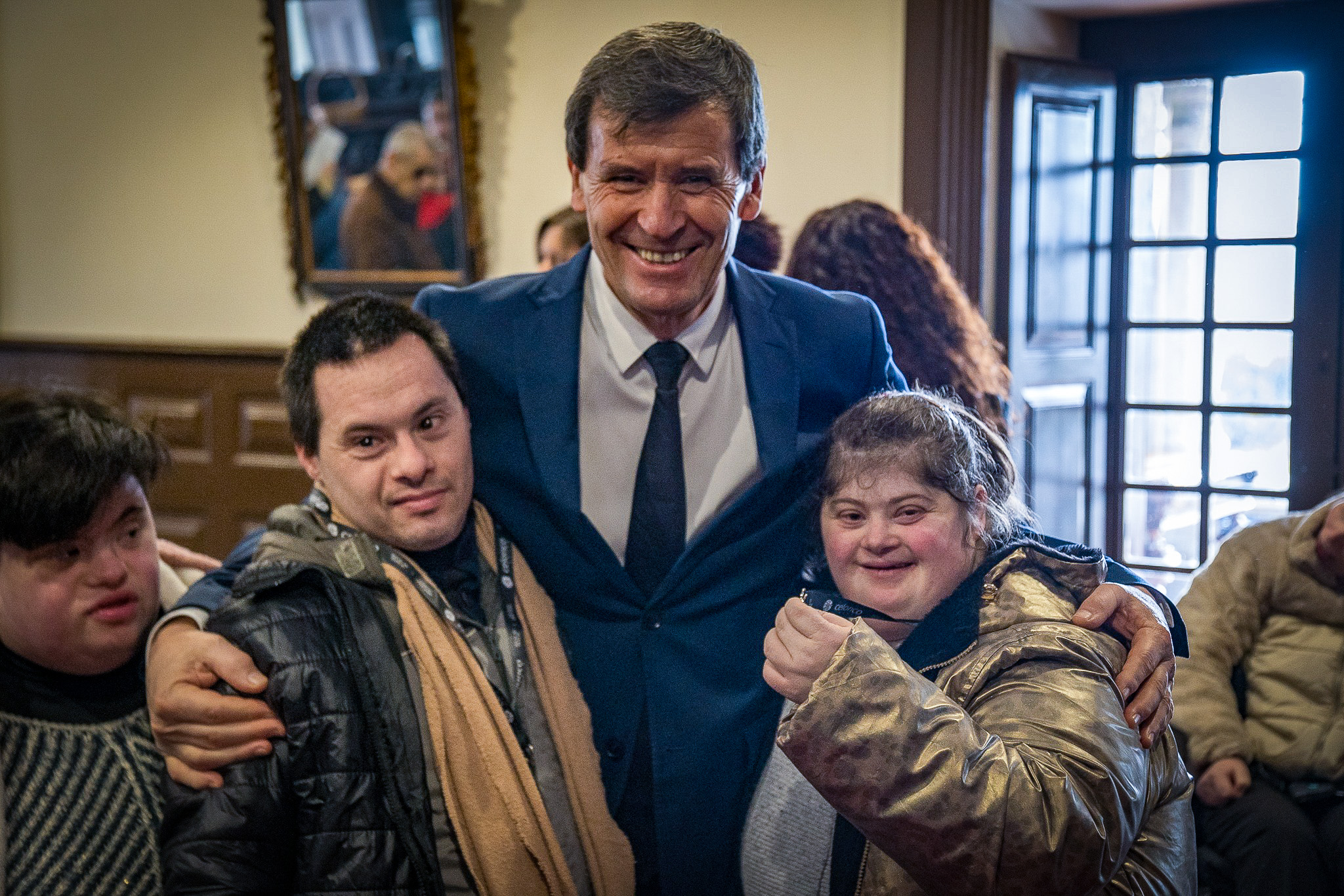 Utentes do CACI cantaram Janeiras na Câmara Municipal de Celorico de Basto