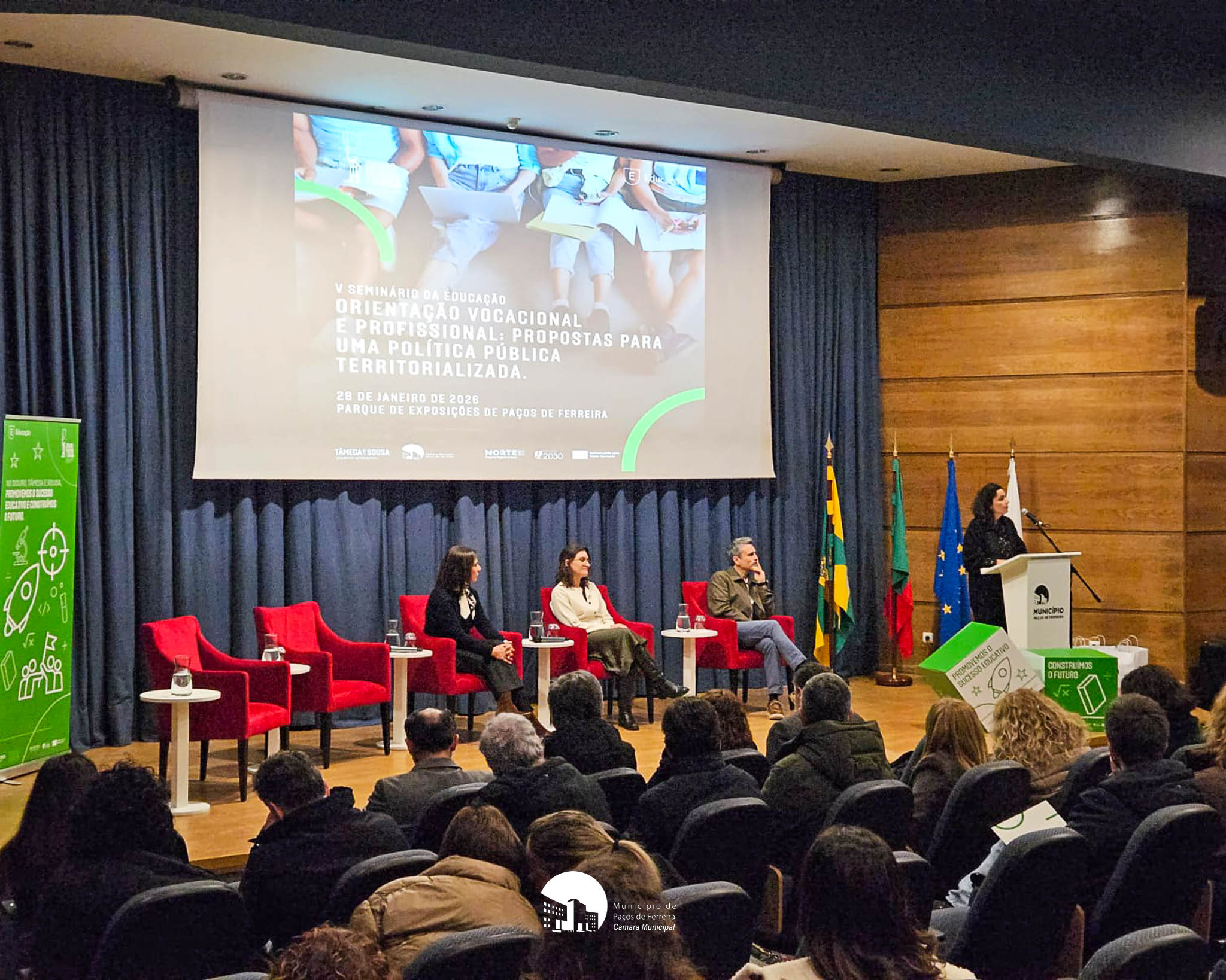 V Seminário Intermunicipal da Educação encerra em Paços de Ferreira com apelo ao compromisso territorial