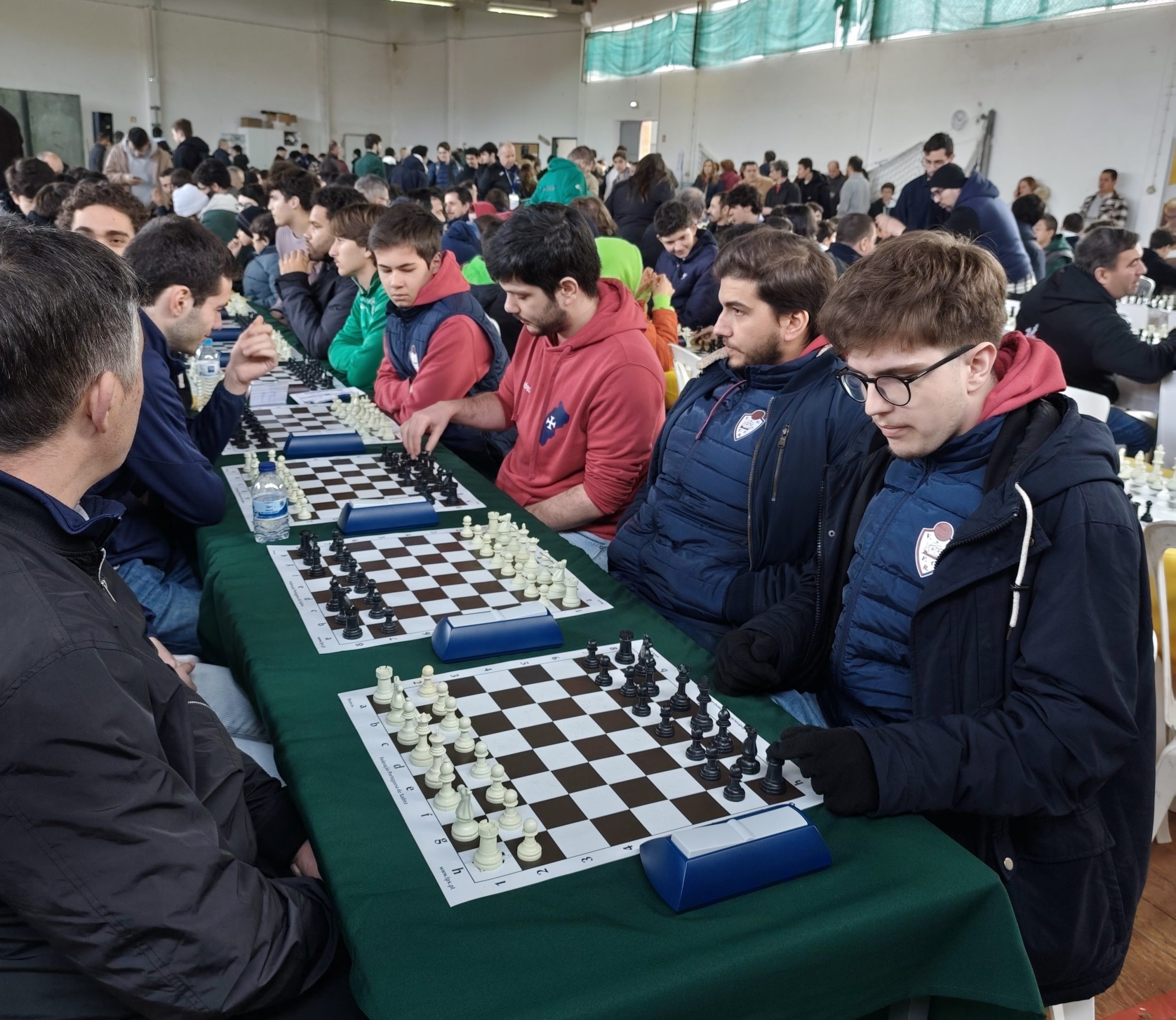 Vasco da Gama FC de Recarei estreia-se no Nacional de Xadrez com resultados positivos