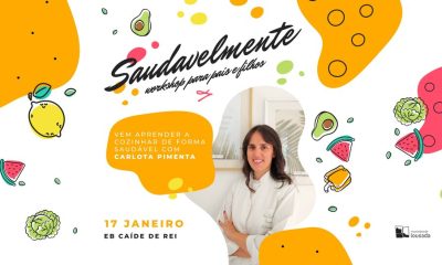 Workshop “Saudavelmente” promove alimentação saudável para pais e filhos em Caíde de Rei