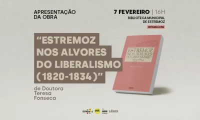 A história de Estremoz e os alvores do Liberalismo em destaque na Biblioteca Municipal