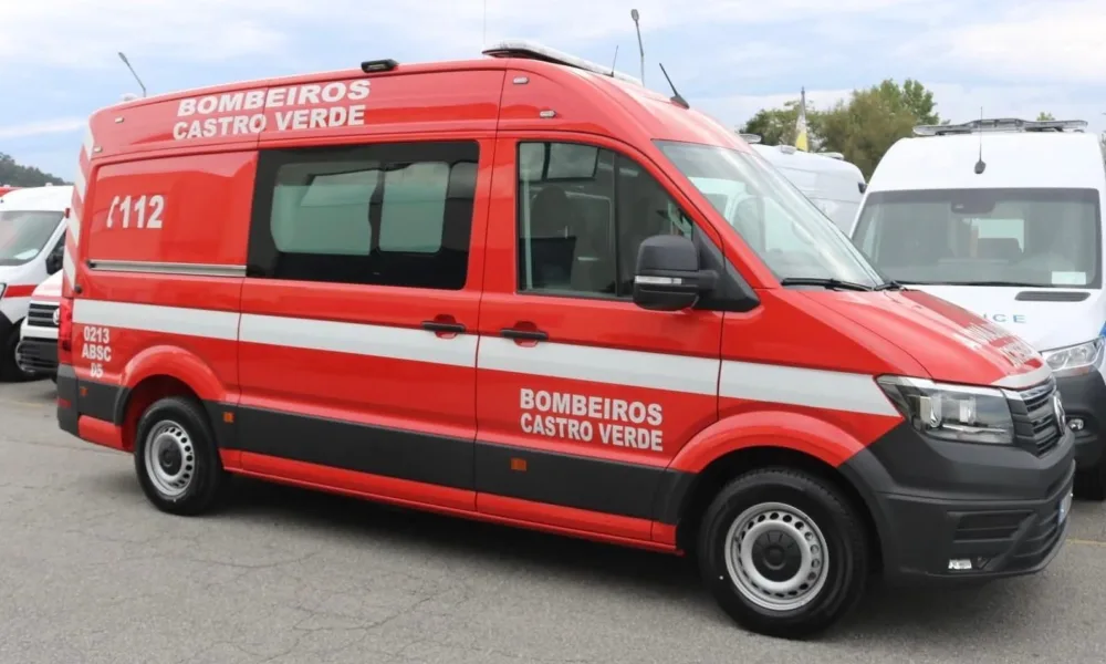 Missão Socorro: Ajude os Bombeiros de Castro Verde a comprar uma nova ambulância