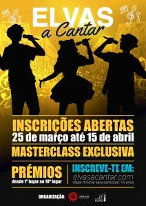 Jovens convidados a participar no “Elvas a Cantar”