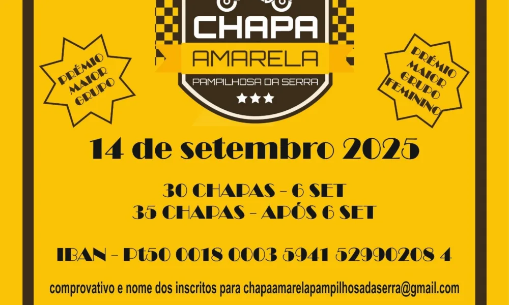 CM Pampilhosa da Serra / XVI Passeio da Chapa Amarela