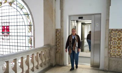 Novo elevador melhora acessibilidade nos Paços do Concelho